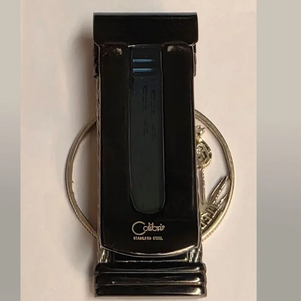 Colibri 1942 Liberty Walking Cut-out Half Dollar Stainless Steel money clip